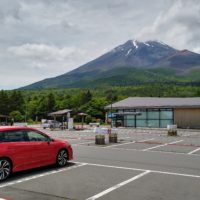 富士山とレヴォーグ